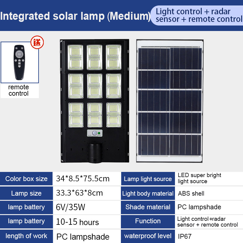 ไฟถนน LED พลังงานแสงอาทิตย์