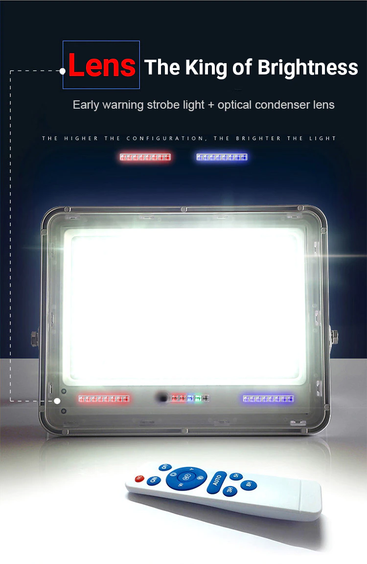 ไฟสปอร์ตไลท์ LED พลังงานแสงอาทิตย์