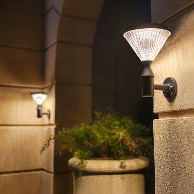 โรงงานซัพพลายใหม่คุณภาพดีกันน้ำอะลูมิเนียม Outdoor Solar Led Wall Light
